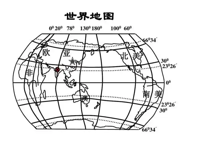 104张 地图集_适合高中地理教学与练习使用_可以编辑的图(共104张ppt)