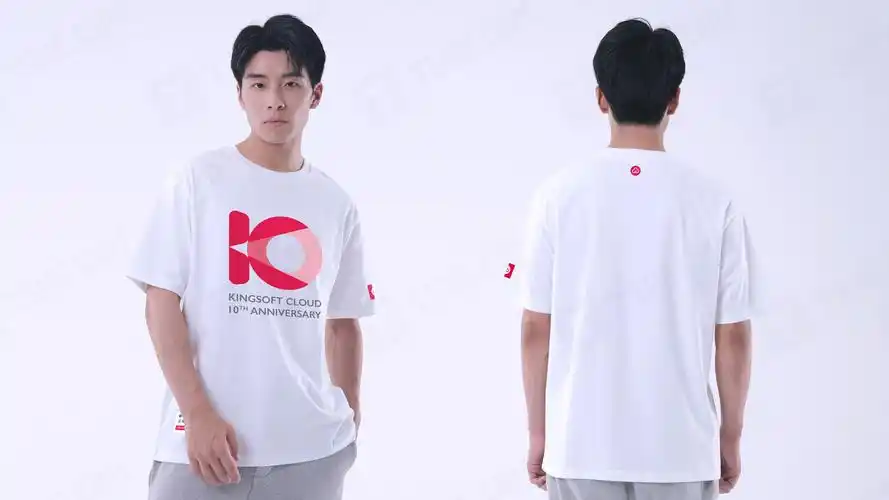 金山云企业10周年t恤文化衫定制