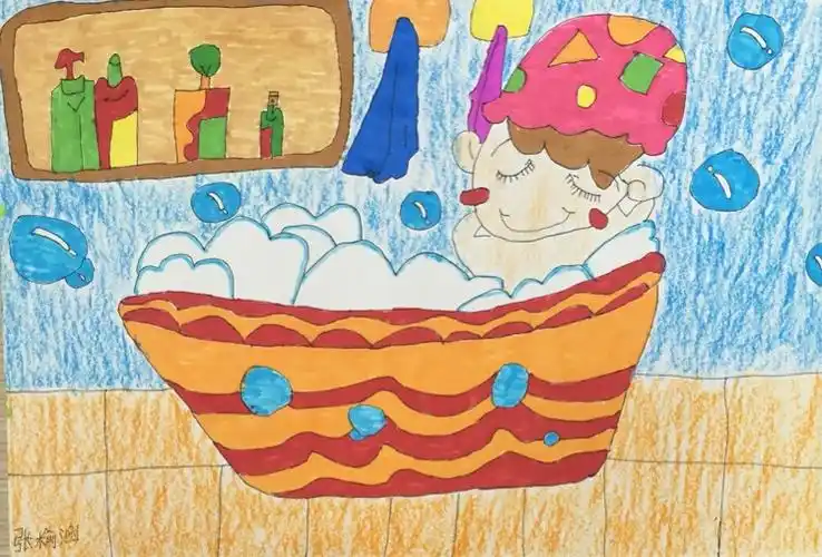 纷纷的色彩,缤纷的世界---通过一幅画读懂孩子们的世界!