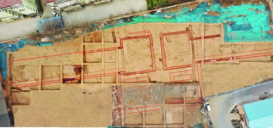 隋唐洛阳城玄武门遗址发现一处内重门遗迹