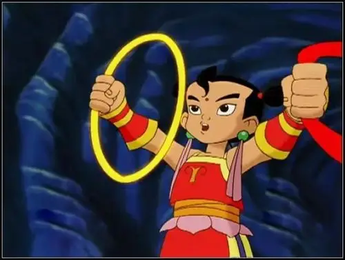 哪吒的乾坤圈,象征着不同的疾病.