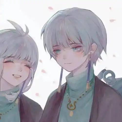 光遇情头呆萌可爱的光遇情侣头像