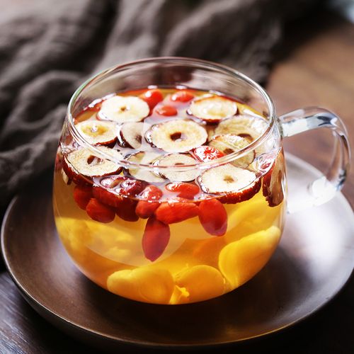 红枣茶枸杞构纪女月经量少气血不足虚内调理排毒美容养颜养生补品