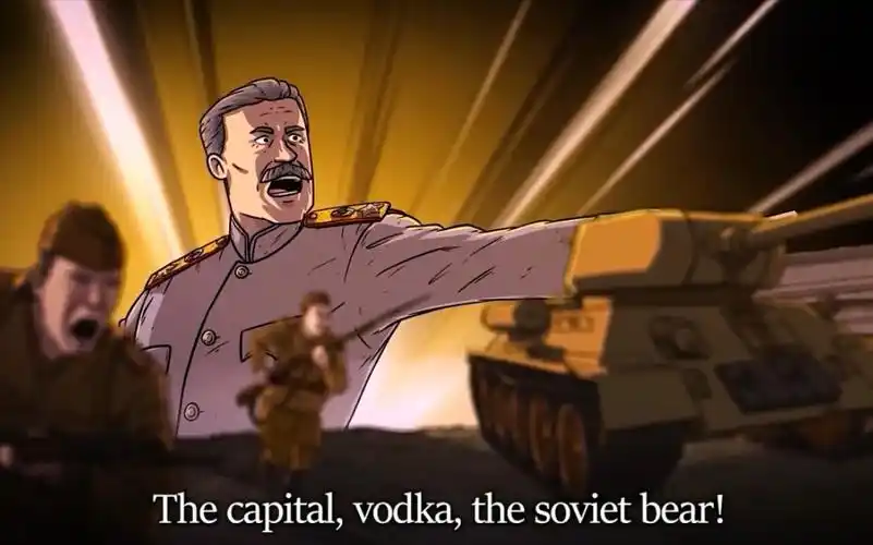 动漫演示二战苏联伟大的卫国战争 苏德战场