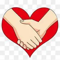 爱心握手手的头像图片大全点击鼠标右键下载
