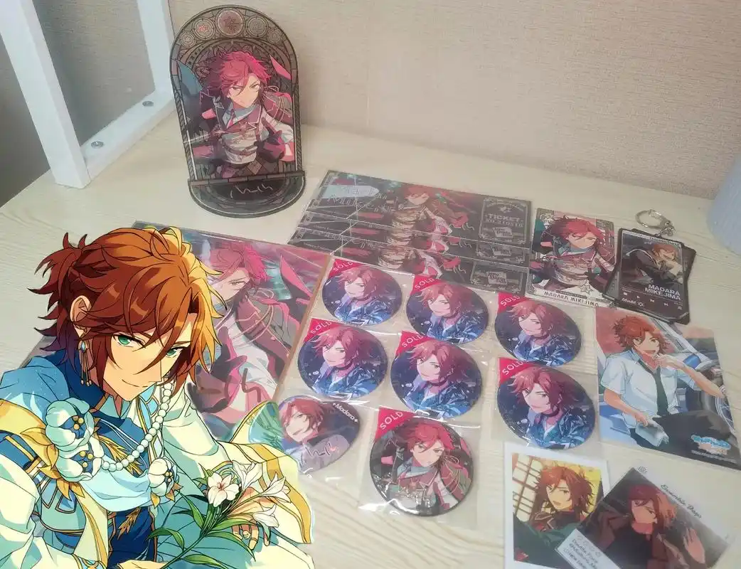 按f键进入二次元.#晒谷 #偶像梦幻祭#三毛缟斑 - 抖音