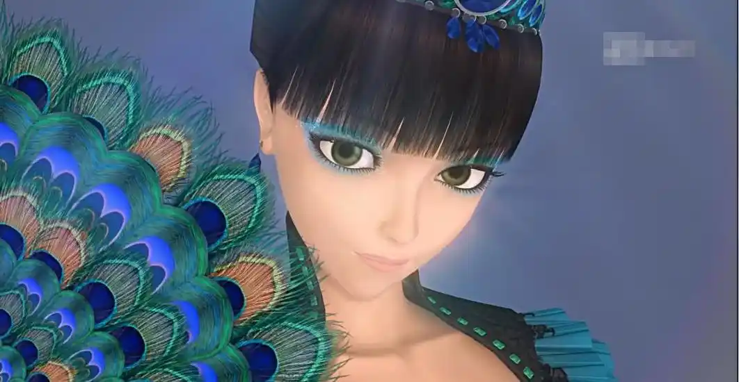 叶罗丽:蓝孔雀的五个最漂亮的造型,第一双马尾,第二美过菲灵!