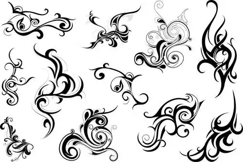 服装设计花纹素材