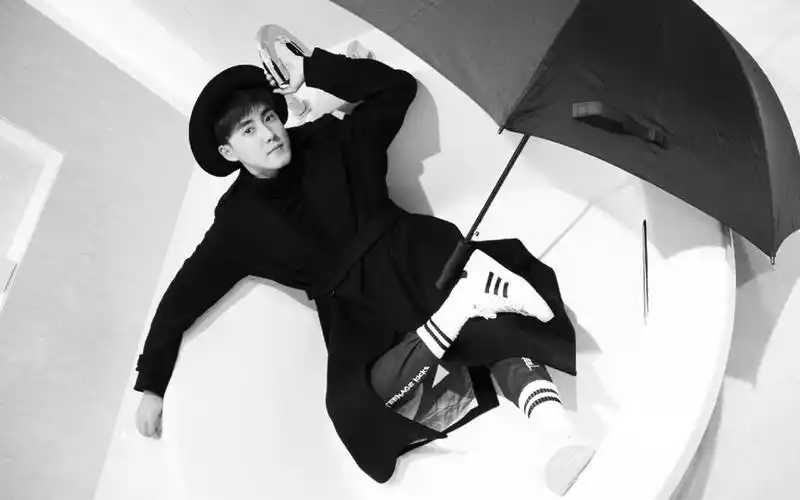 张睿黑白简约质感时尚大片桌面壁纸