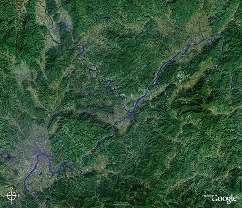 梅州市梅县雁洋镇卫星地图全图查询