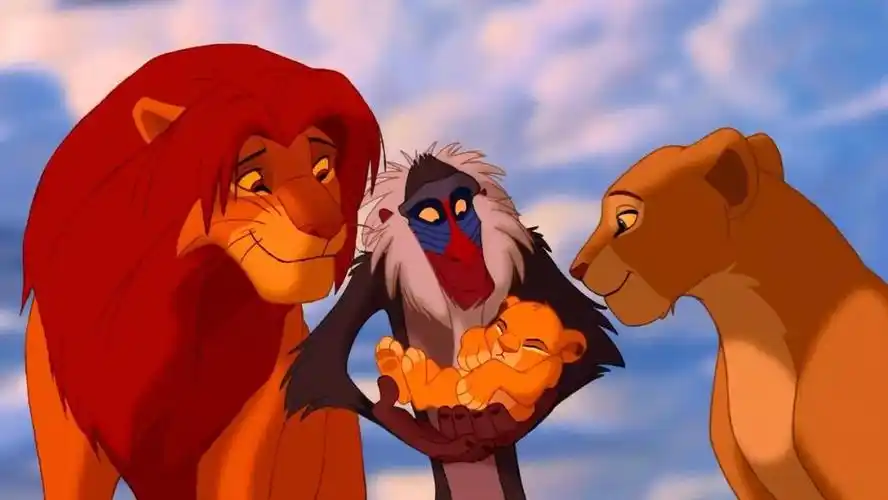 狮子王给孩子讲述一个关于成长的故事中英双语经典台词与歌曲