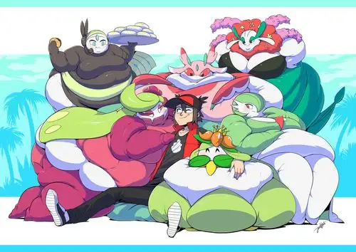 pokemon girls weight gain