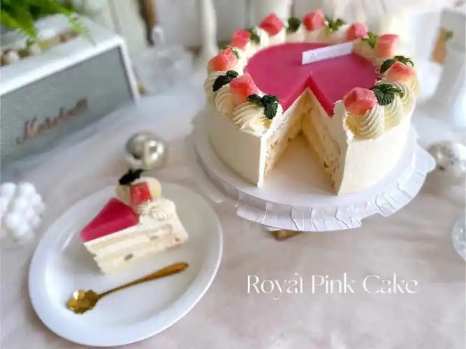 茉莉蜜桃奶油蛋糕ins风首尔切块蛋糕