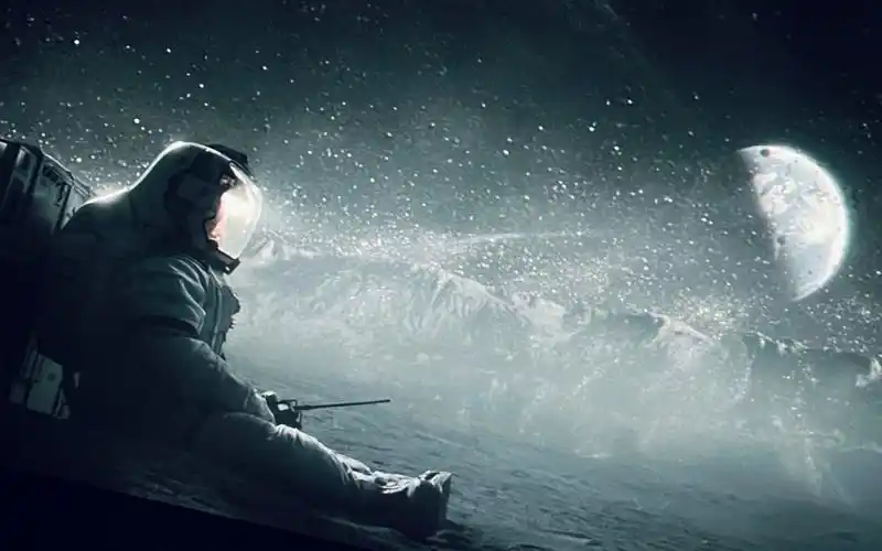 流浪地球2沙溢月球壁纸