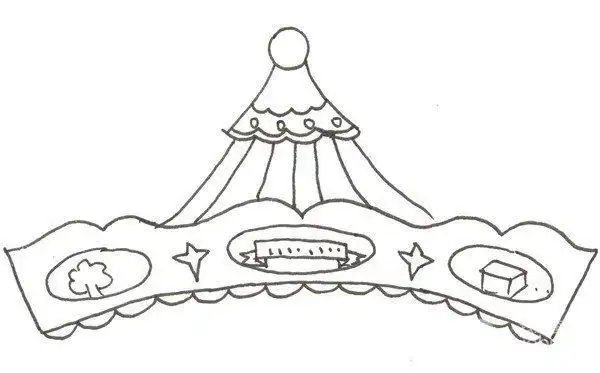 儿童游乐场简笔画游乐场设施简笔画图片11旋转木马旋转现象简笔画简笔