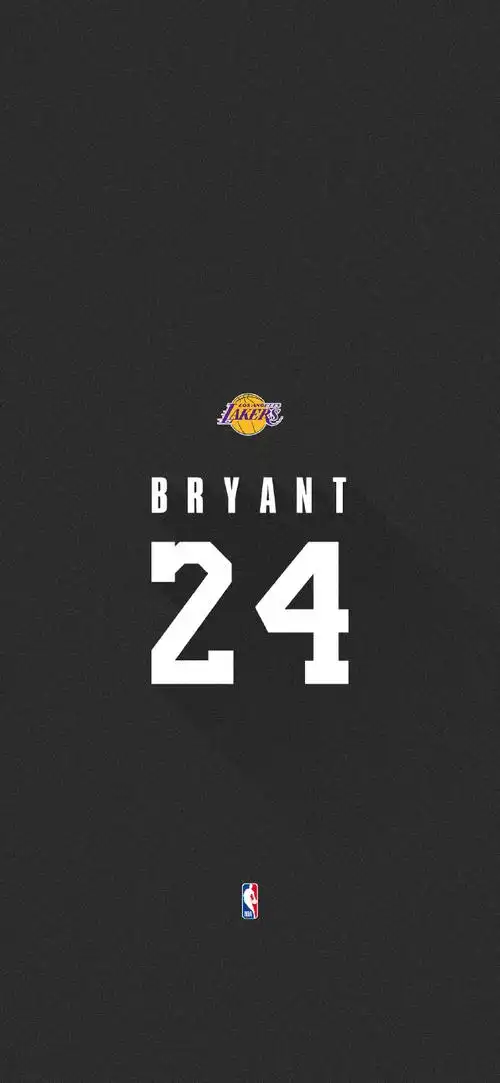 球星号码系列壁纸本期球星:科比(8,24 完整版)#科比