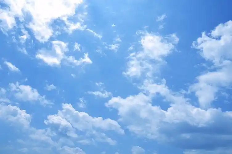 蓝天白云吊顶壁纸壁画