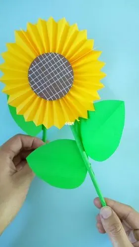 母亲节送给妈妈的礼物手工向日葵