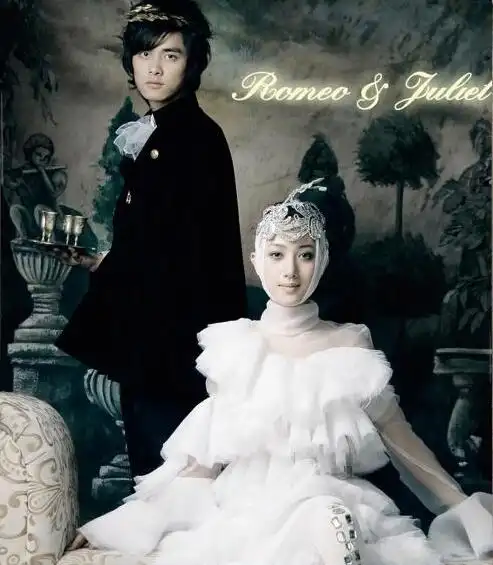 李易峰婚纱照新娘不是吴昕李易峰竟然和李沁在一起