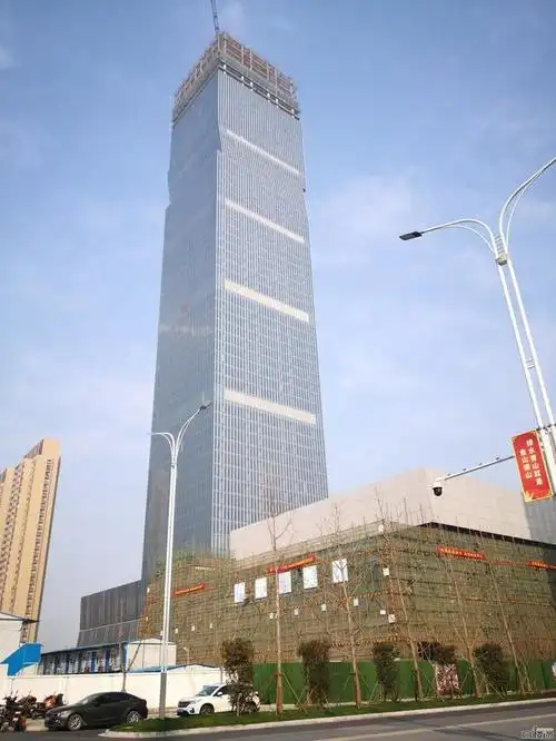 苏中地区在建的唯一300米高楼——扬州金奥中心