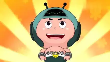 开心超人:小小怪刚穿越到了过去,就被小偷偷走了衣服哈哈哈