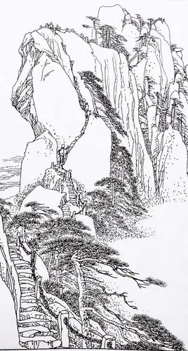 山水画速写与创作素材