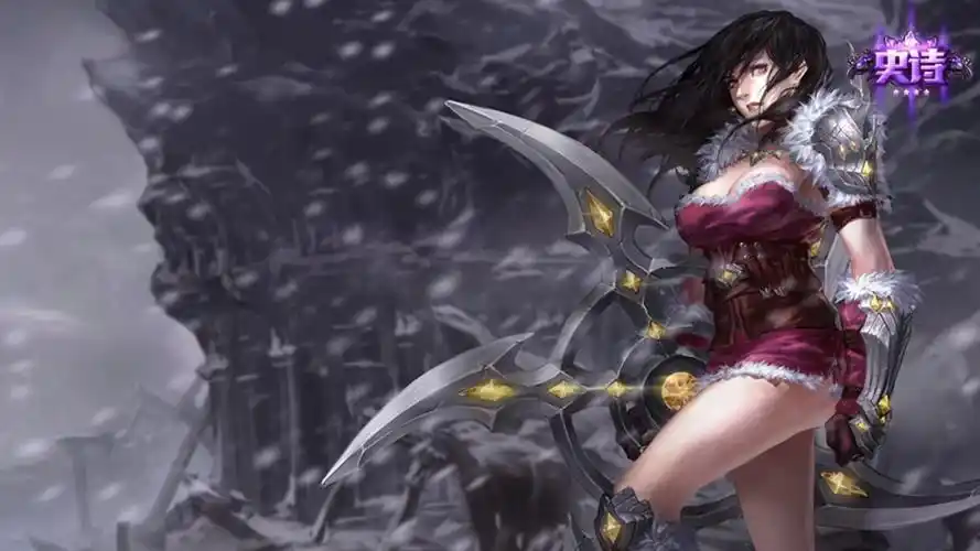 lol英雄联盟战争女神希维尔桌面壁纸