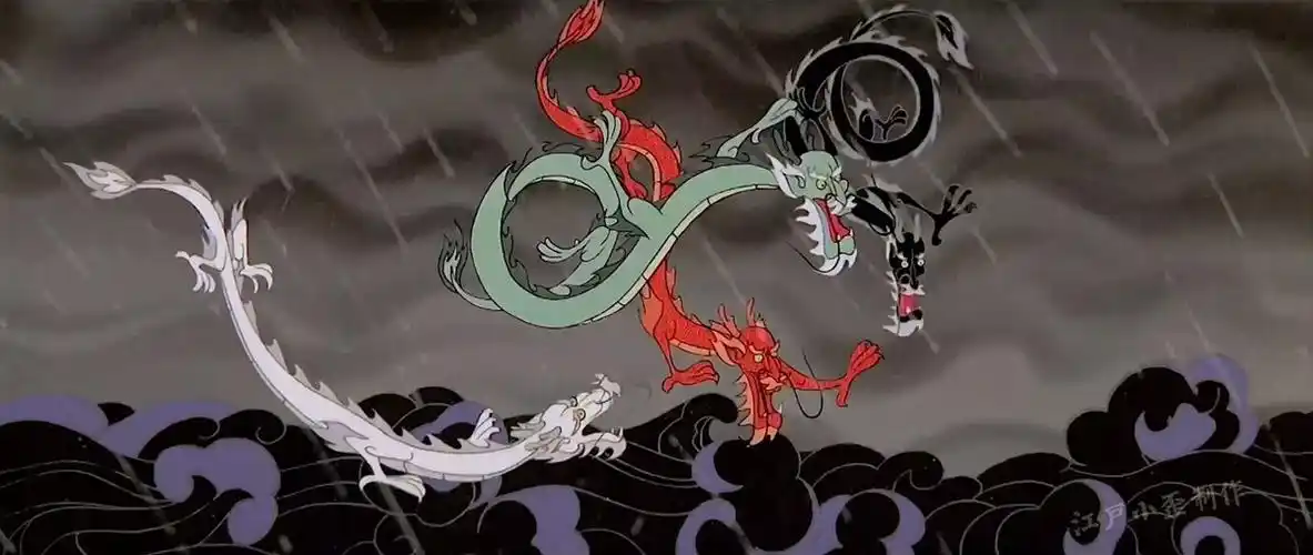 龙族们:四海龙王与龙王太子体貌体征都很像,长长的鹰勾鼻,暴突的眼珠