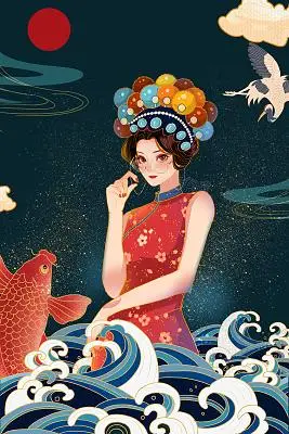 国潮中国风背景图片