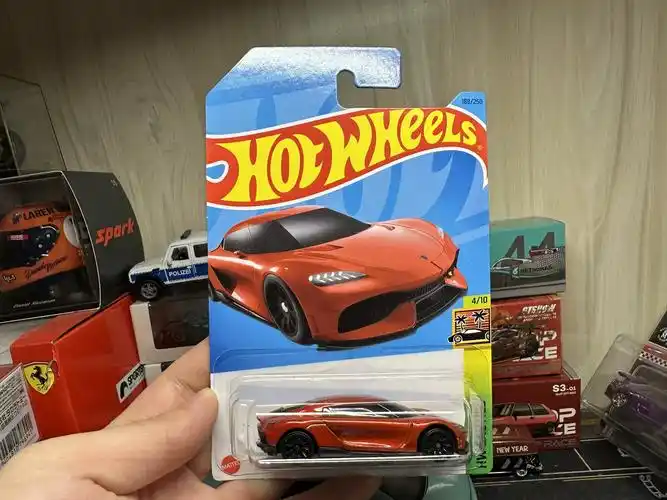 风火轮合金车模儿童玩具车c49822023q23n火辣小跑车hotwheels