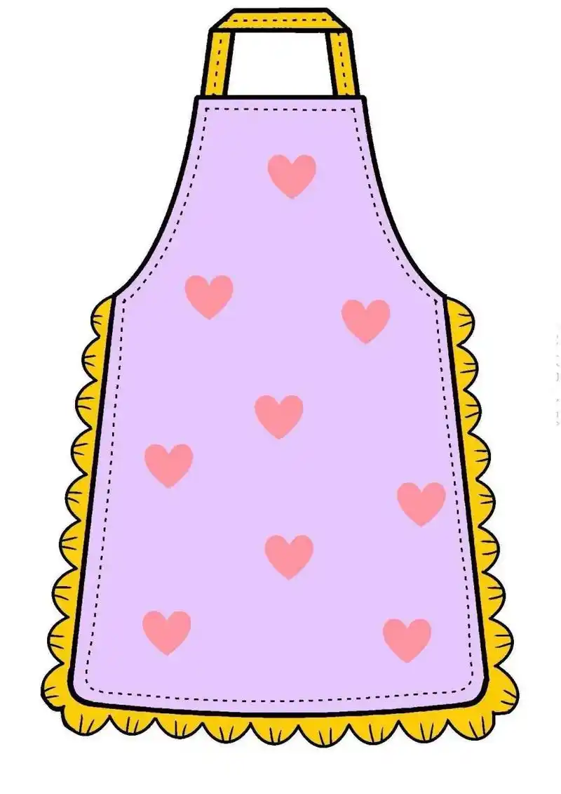 95劳动节创意手工《围裙》