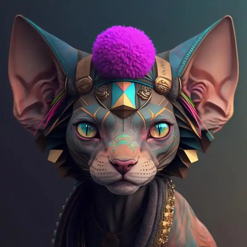 赛博朋克斯芬克斯猫