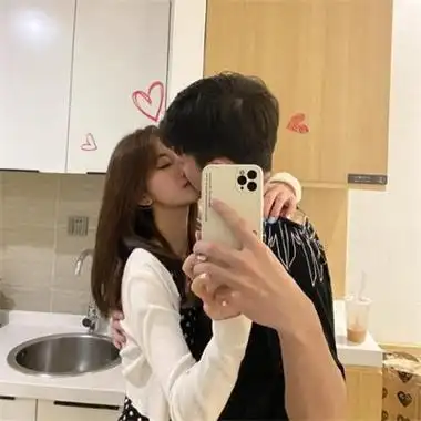 高清双人的最幸福浪漫情侣头像 情侣真人个性微信情侣头像图片