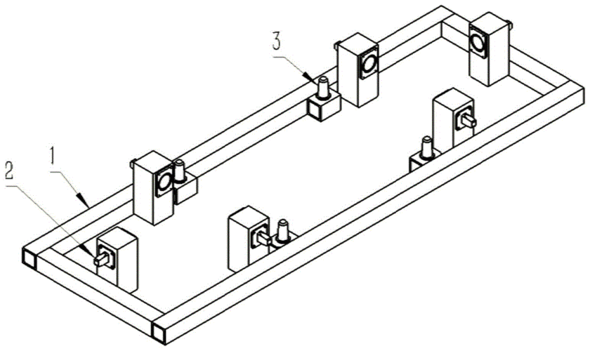 一种重卡换电电池箱的固定结构的制作方法