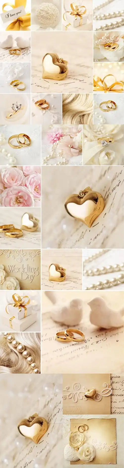 唯美黄金饰品高清摄影图片 - 素材中国16素材网