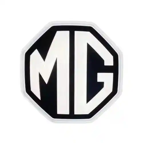 全新1721款名爵6名爵5改装发光中网标陶瓷镜面发光车标个性装饰名爵6