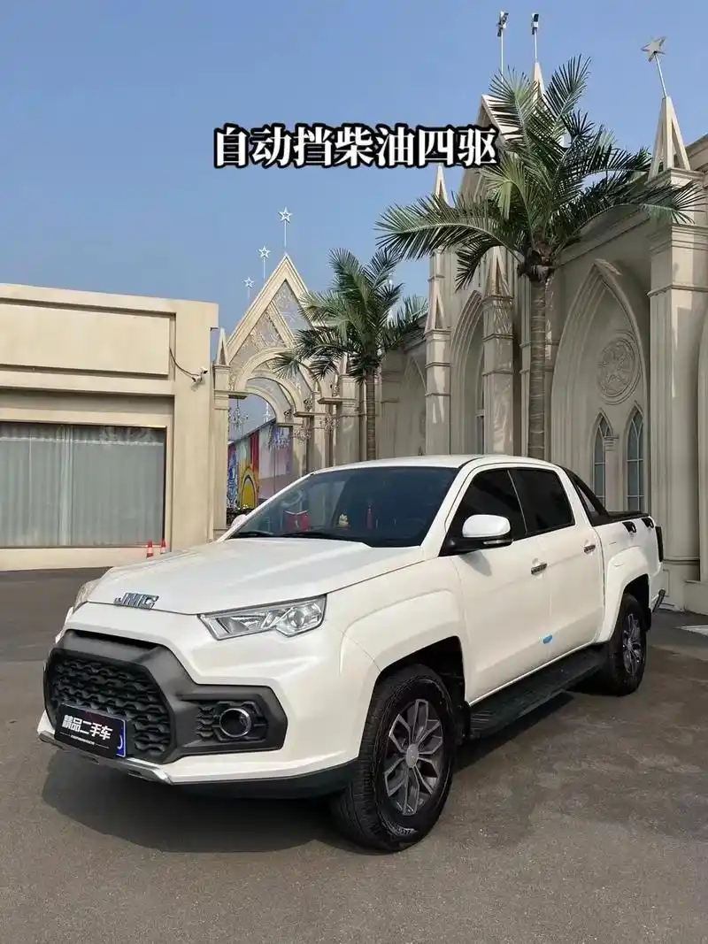 柴油四驱自动档江铃域虎7大皮卡,二一年底国 - 抖音
