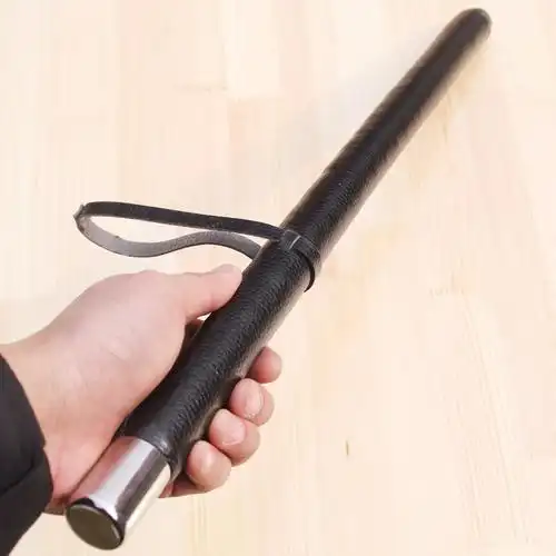 超纤牛皮击打棒打狗棒敲打棒训狗棒训犬用品棍子可弯曲训狗用品