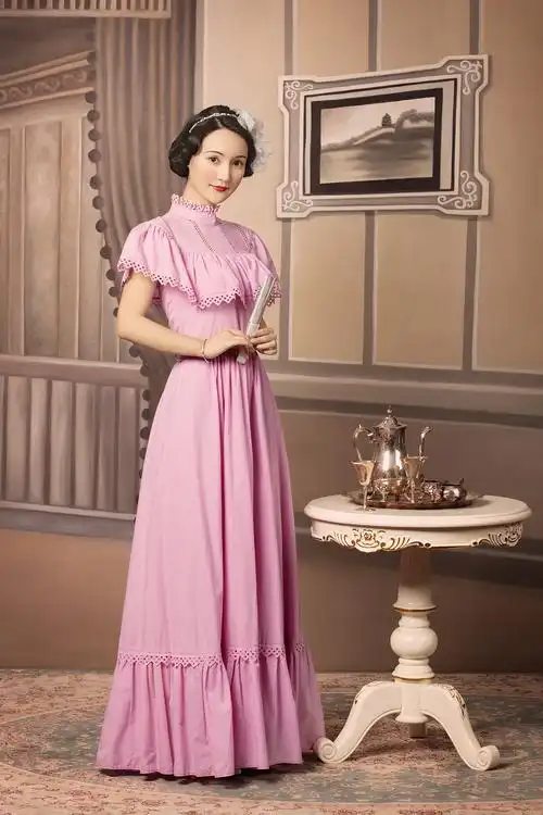 民国贵族名媛-古着小礼服