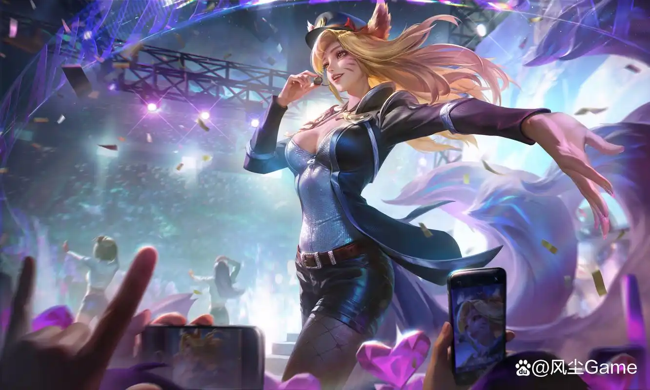 lol臻彩插画体验大升级!会眨眼的阿狸,千万别错过了