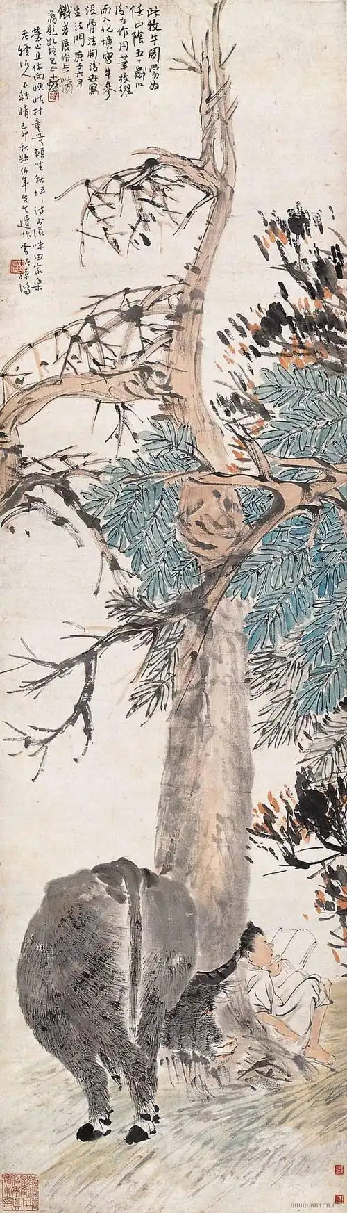 海派人物画首领:任伯年(1840-1896) - 画家曹金华 - 曹金华艺术工作室
