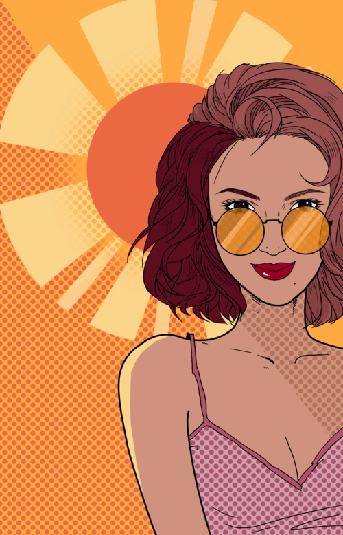 波普风插画——天气|插画|创作习作|sea_sea - 原创作品 - 站酷