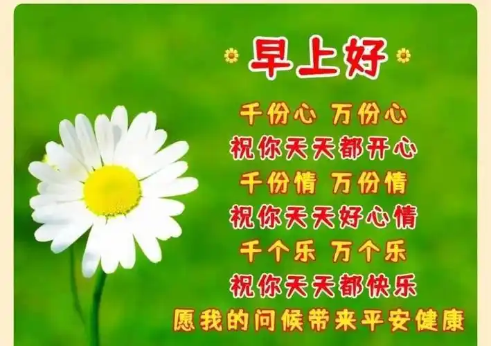 原创8张最新创意唯美秋日早安早上好祝福图片不用打字聊天的祝福图片