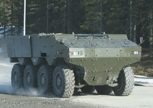 瑞典sep 8×8装甲车