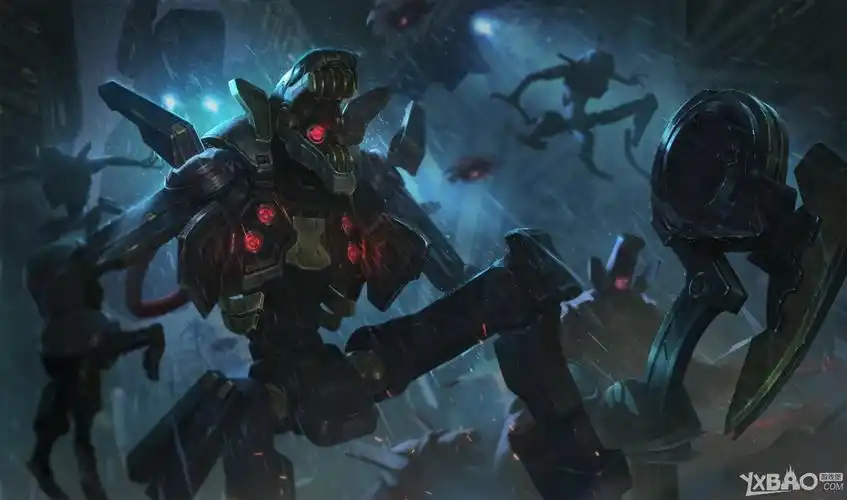 lol末日使者禁卫机甲费德提克皮肤展示