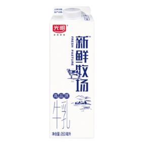 需抢券,京东特价版app:光明 新鲜牧场 950ml*1瓶*3件
