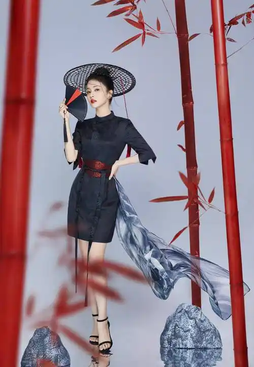 如诗如画的田园风情系列(34)-白鹿旗袍照片:4k画质16p3v_视频_分辨率