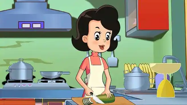 大头儿子:妈妈在厨房做菜,屋里传来奇怪味道,什么情况啊-母婴亲子视频