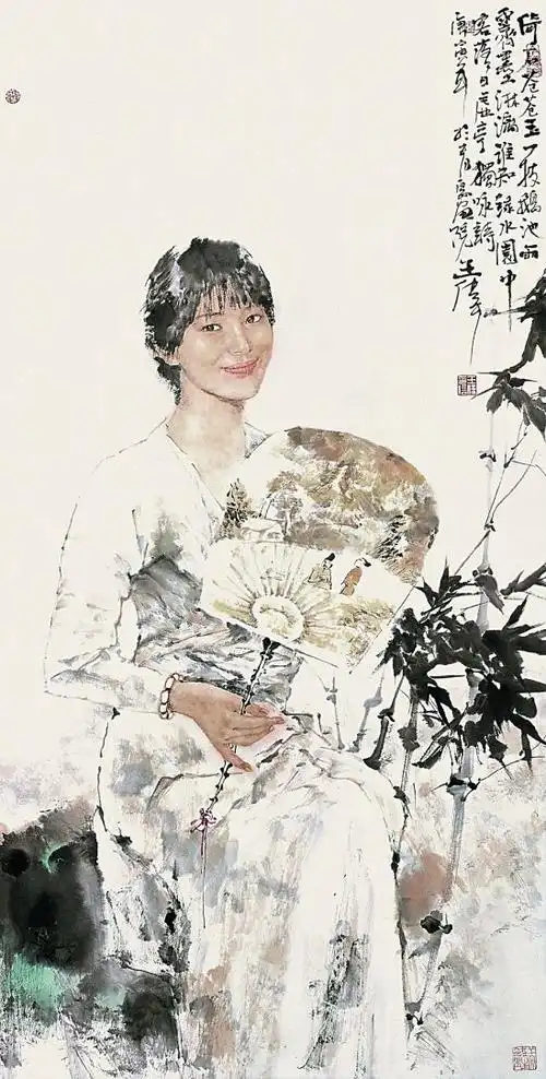 王伟人物画作品欣赏