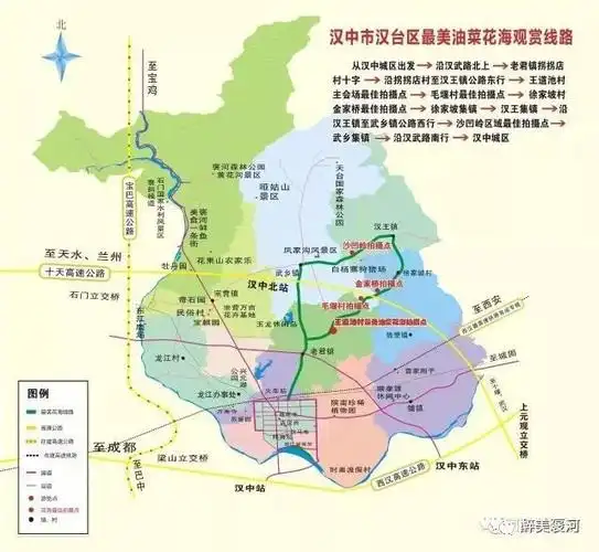 2018中国最美油菜花海汉中旅游文化节汉台区分会场在河东店镇盛大开幕